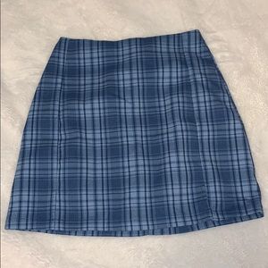 BRANDY MELVILLE plaid skirt